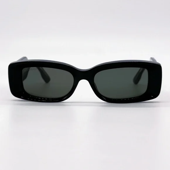 NEW GUCCI GG1528S 001 SQUARE BLACK GREY WOMEN SUNGLASSES GUCCI